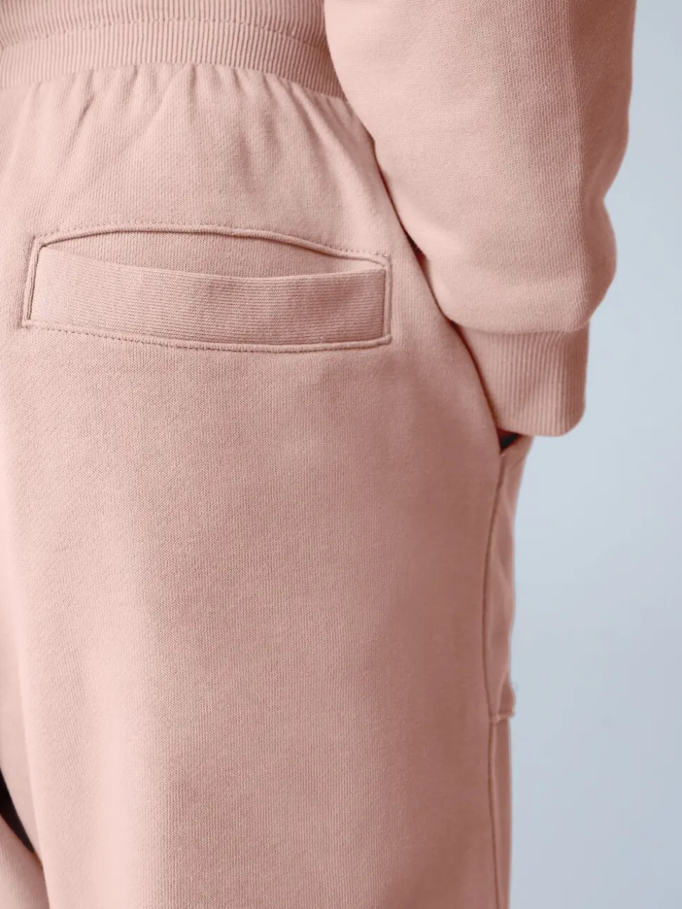 smALLSAINTS Mid Pink Underground Cuffed Relaxed Sweatpants