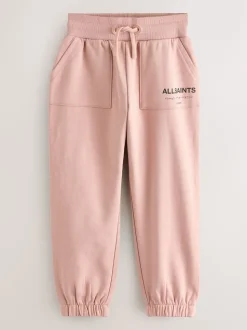 smALLSAINTS Mid Pink Underground Cuffed Relaxed Sweatpants