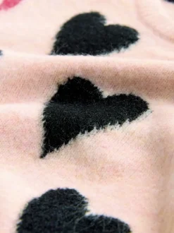 smALLSAINTS Pink Amore Heart Knitted Jumper