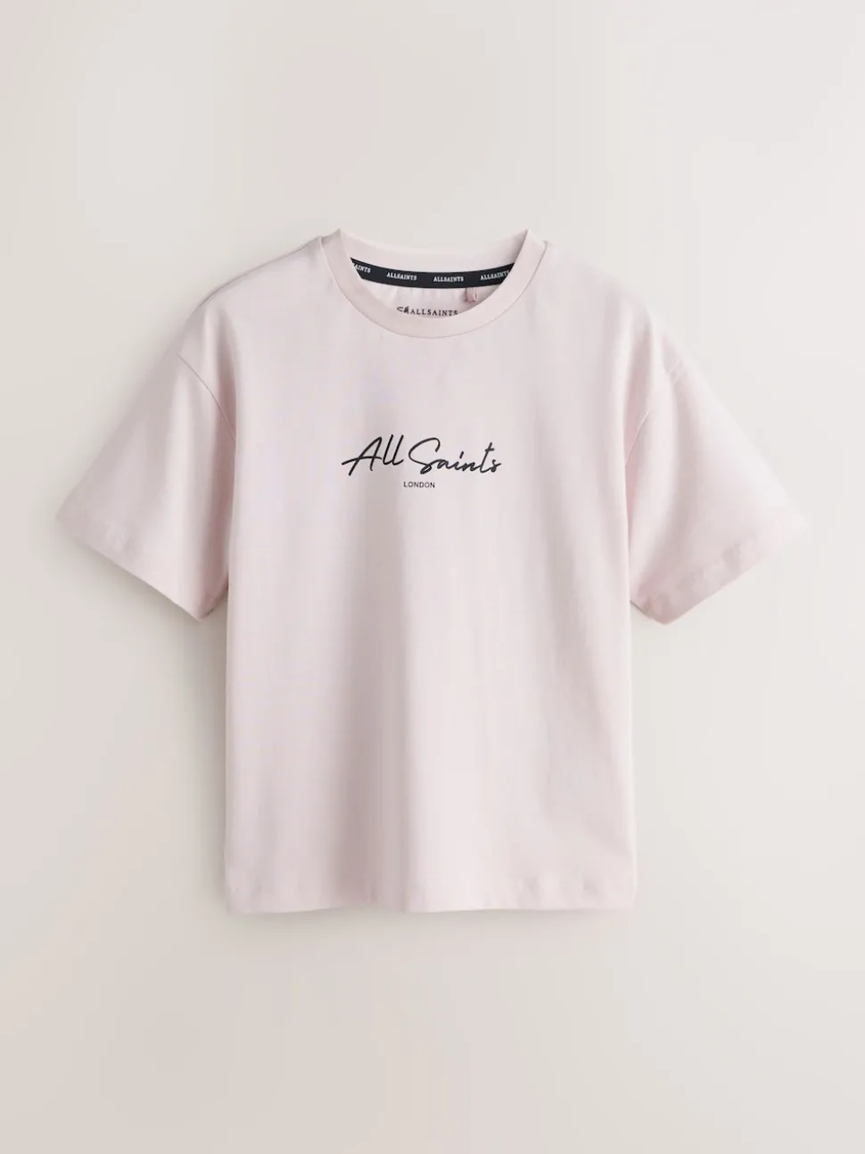 smALLSAINTS Pink/Black Script Logo Crew Neck Relaxed T-Shirts 3 Pack