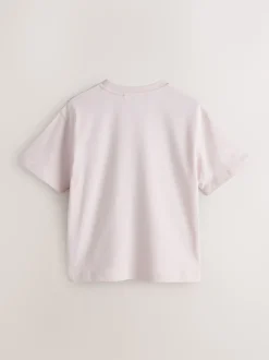 smALLSAINTS Pink/Black Script Logo Crew Neck Relaxed T-Shirts 3 Pack