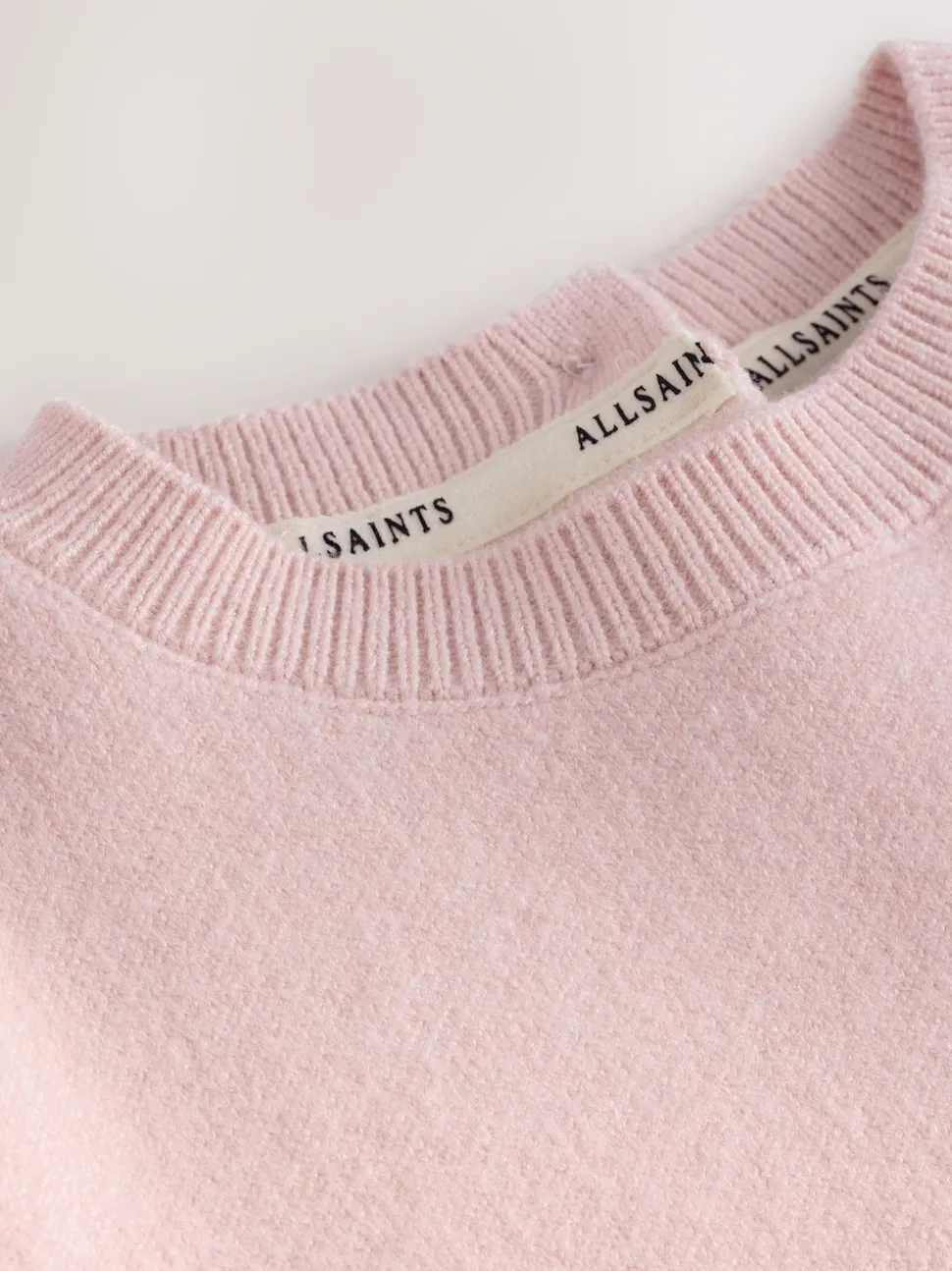 smALLSAINTS Pink Knitted Top and Joggers Baby Girls Set