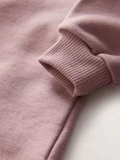 smALLSAINTS Pink Lee Lace Younger Girls Sweat Dress