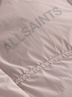 smALLSAINTS Pink Ruched Short Padded Coat