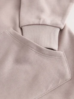 smALLSAINTS Pink Underground Oversized Hoodie and Joggers Set