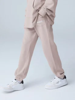 smALLSAINTS Pink Underground Oversized Hoodie and Joggers Set