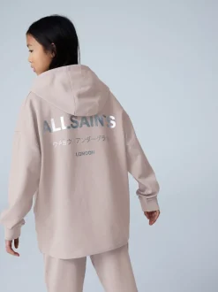smALLSAINTS Pink Underground Oversized Hoodie and Joggers Set