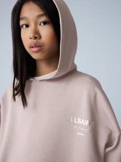 smALLSAINTS Pink Underground Oversized Hoodie and Joggers Set