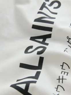smALLSAINTS White Amphia Underground Zip Hoodie