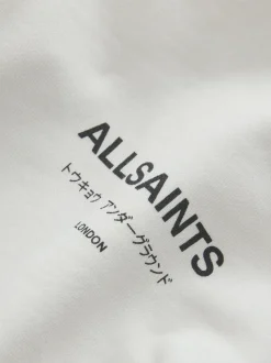 smALLSAINTS White Amphia Underground Zip Hoodie