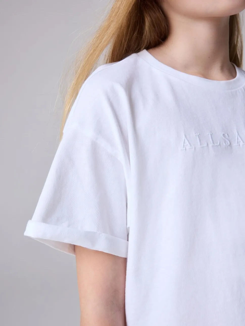 smALLSAINTS White Broderie Back T-Shirt