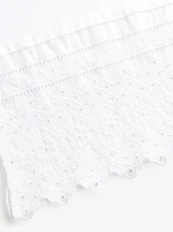 smALLSAINTS White Broderie Back T-Shirt