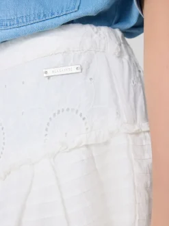 smALLSAINTS White Broderie Tiered Skirt