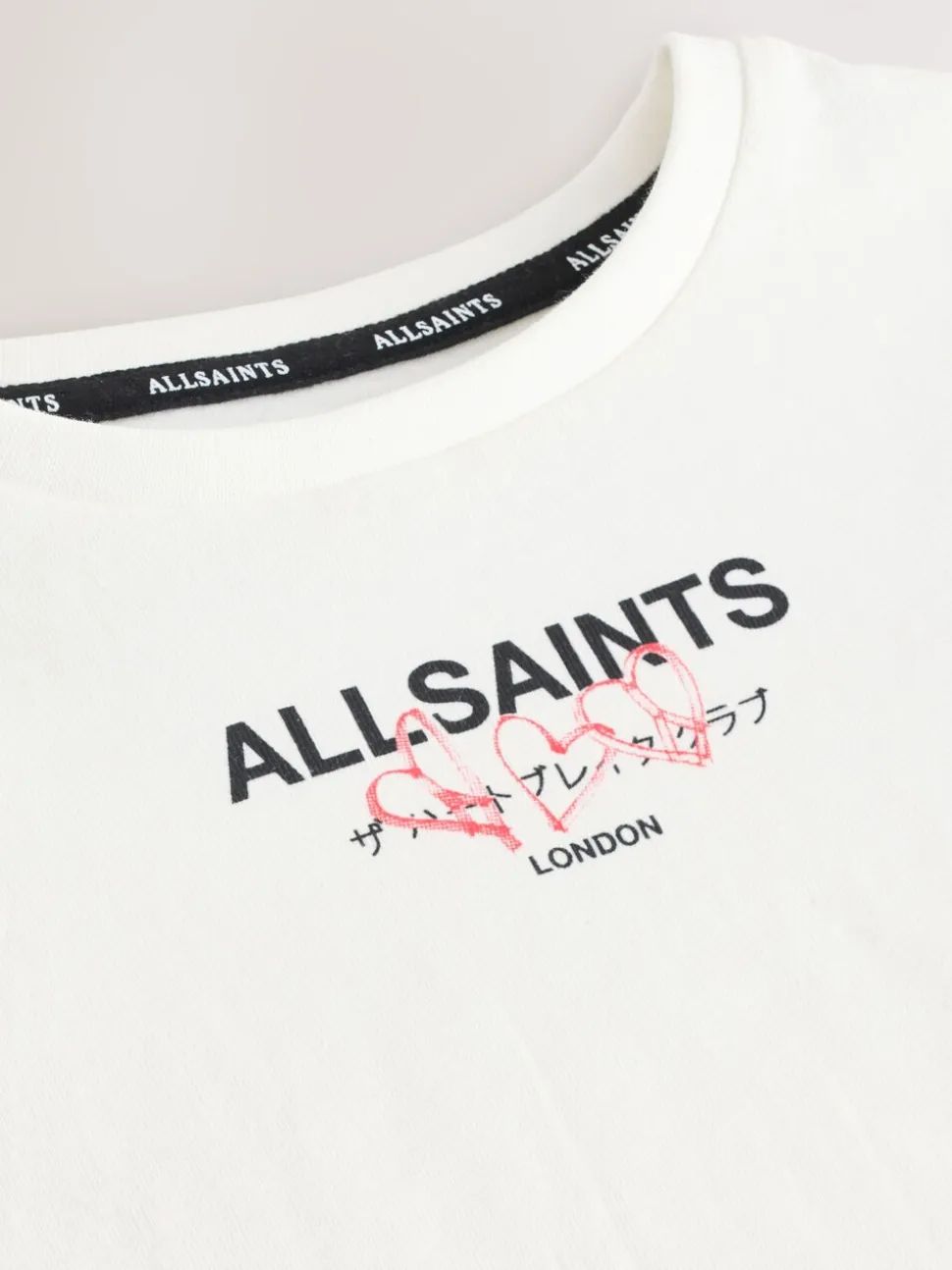 smALLSAINTS White/Pink Amore Underground Broderie T-Shirt and Leggings Younger Set