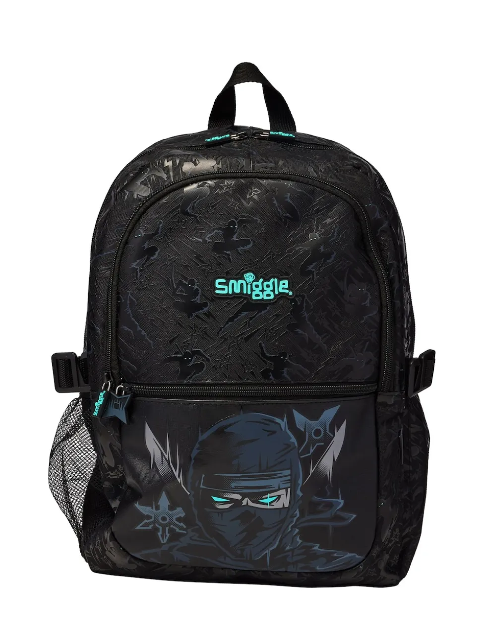 Smiggle Black All Stars Classic Attach Backpack