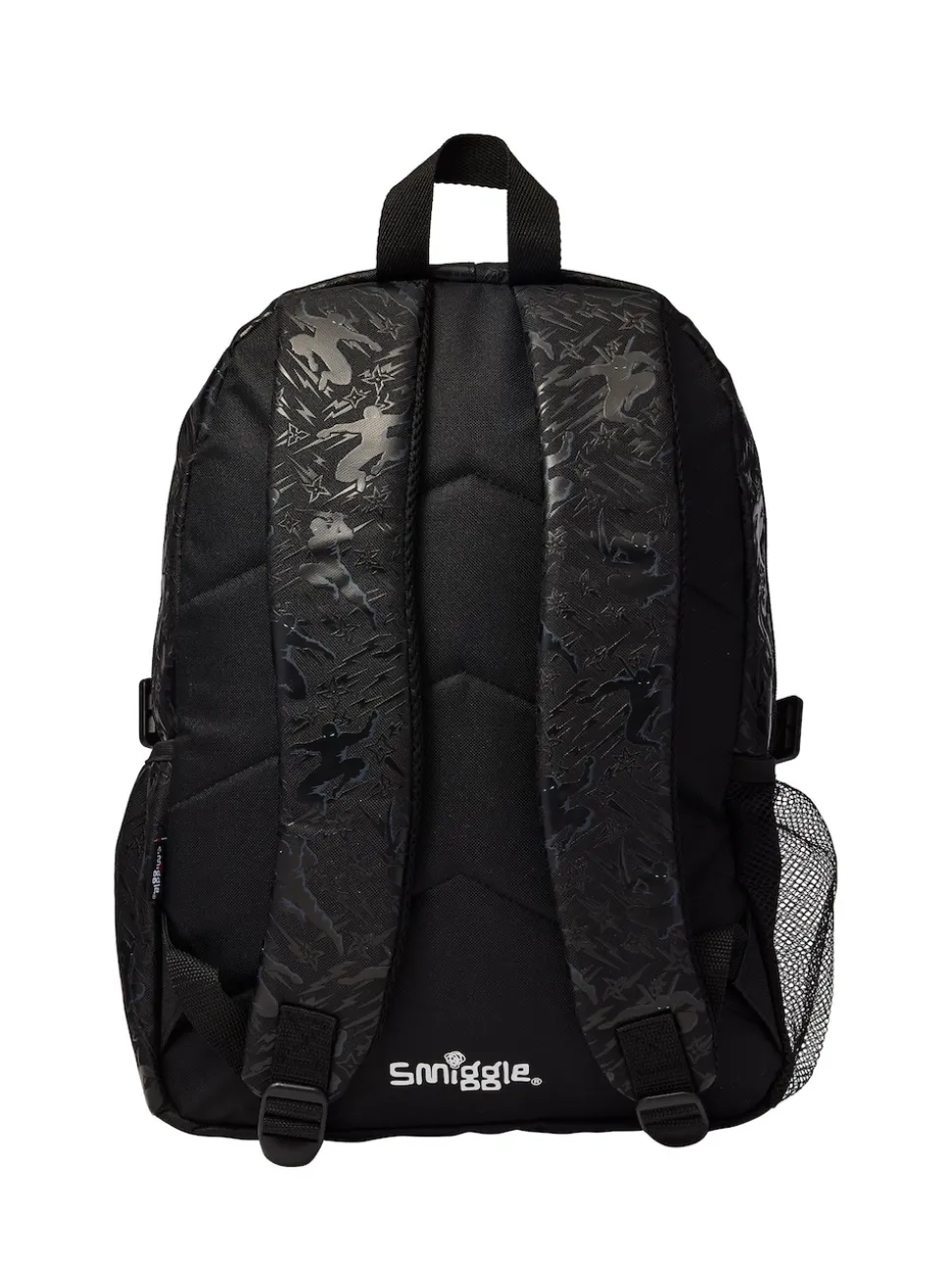 Smiggle Black All Stars Classic Attach Backpack