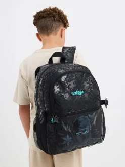 Smiggle Black All Stars Classic Attach Backpack