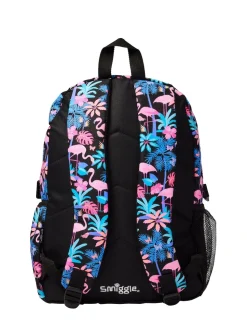 Smiggle Black All Stars Classic Attach Backpack