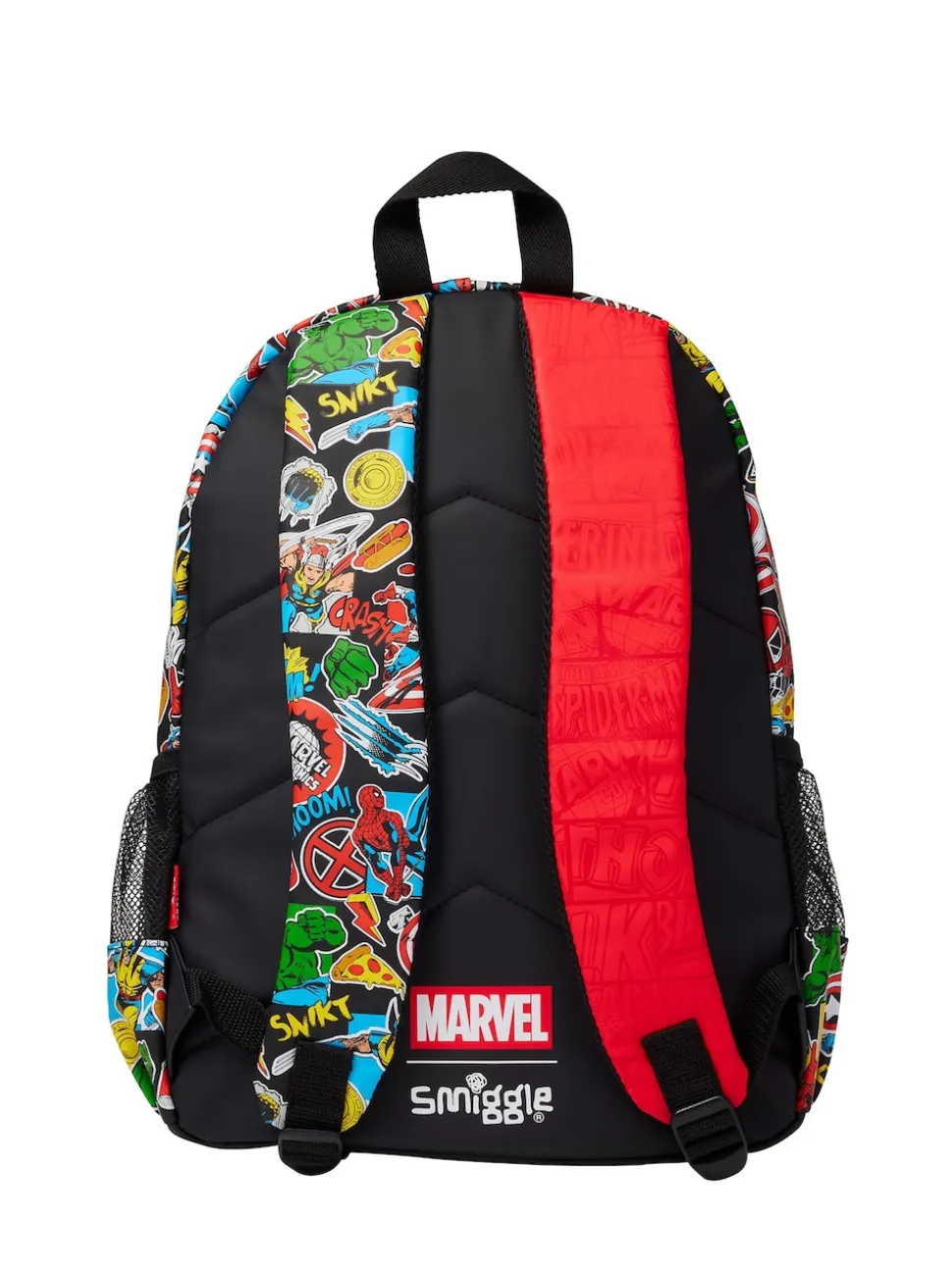 Smiggle Black Marvel Classic Backpack