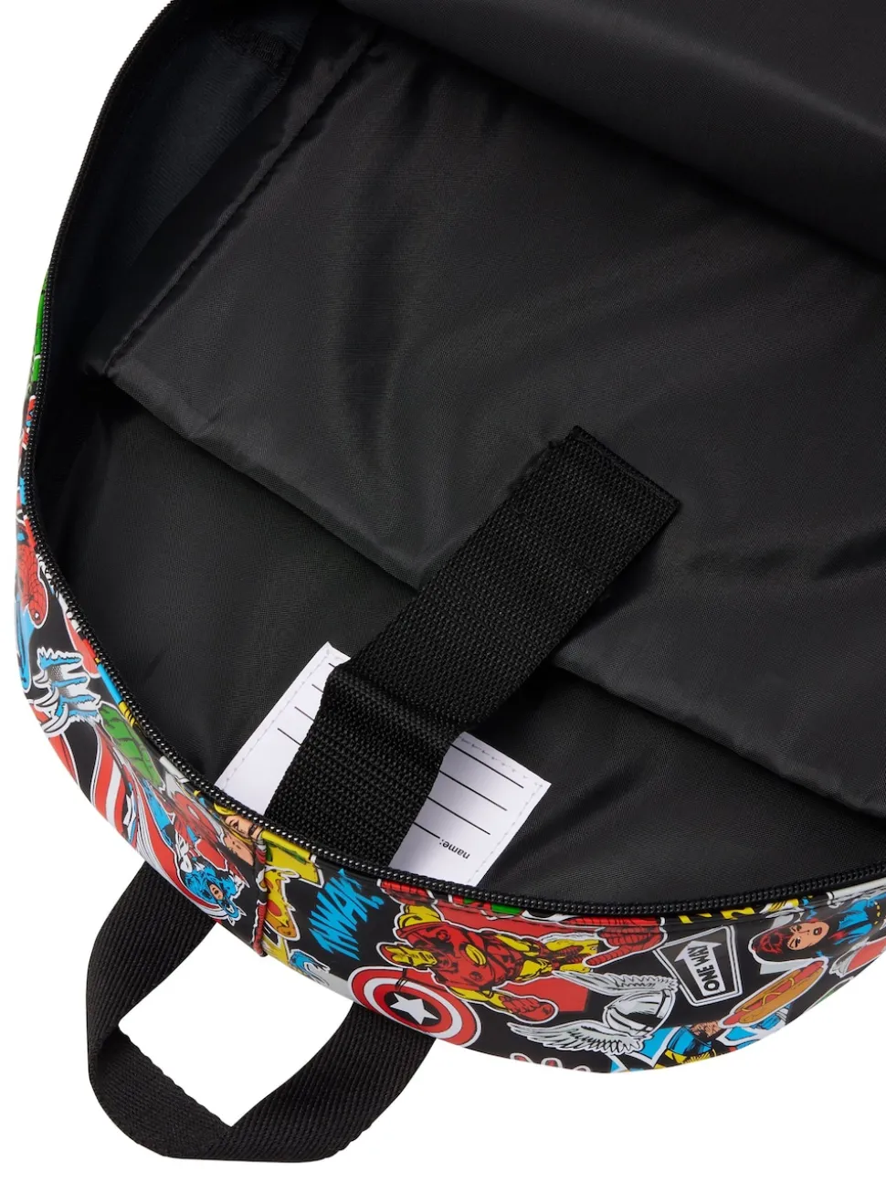 Smiggle Black Marvel Classic Backpack