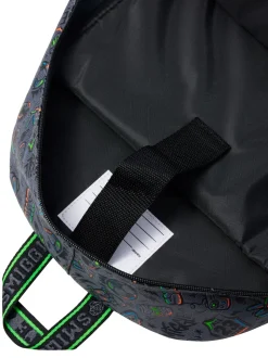 Smiggle Black Smiggler Classic Backpack