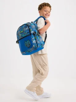 Smiggle Blue All Stars Classic Attach Backpack