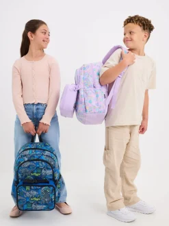Smiggle Blue All Stars Classic Attach Backpack