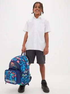 Smiggle Blue Limitless Classic Attach Backpack