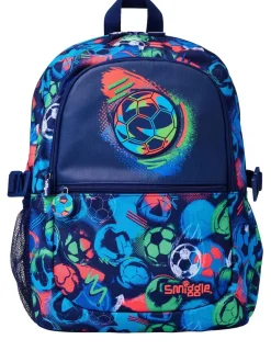 Smiggle Blue Limitless Classic Attach Backpack