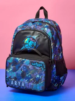 Smiggle Blue Trailblazer Classic Attach Backpack