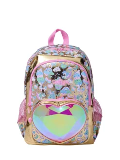 Smiggle Gold Radiant Classic Backpack