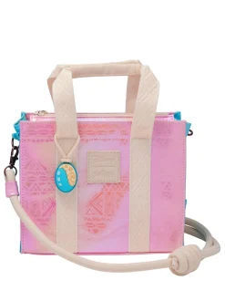 Smiggle Pink Mini Moana Print Tote Shoulder Bag