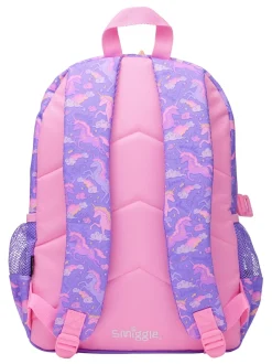 Smiggle Purple Eclipse Classic Attach Backpack