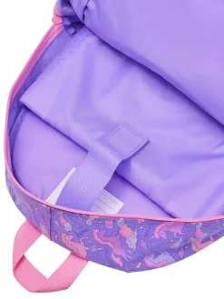 Smiggle Purple Eclipse Classic Attach Backpack