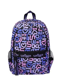 Smiggle Purple Smiggler Classic Backpack