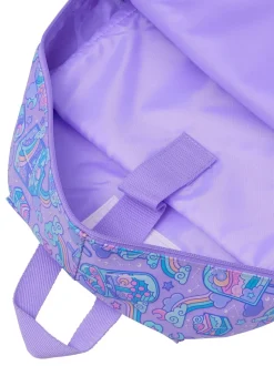 Smiggle Purple Trailblazer Classic Attach Backpack