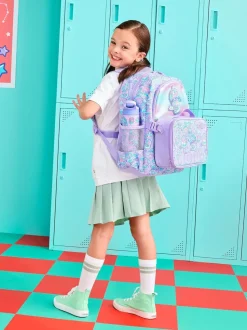 Smiggle Purple Trailblazer Classic Attach Backpack