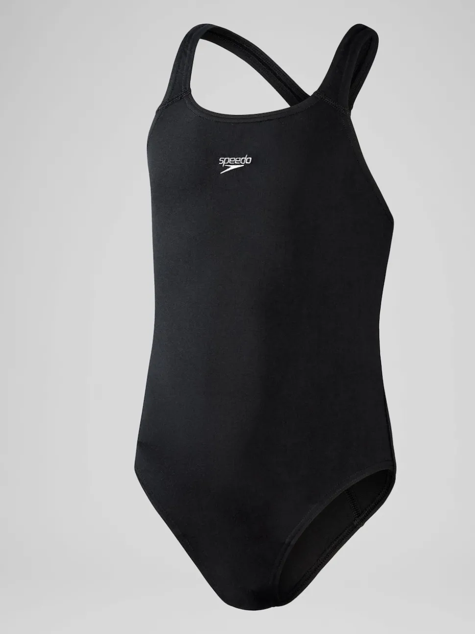 Speedo Black Endurance+ Medalist Swimsuit