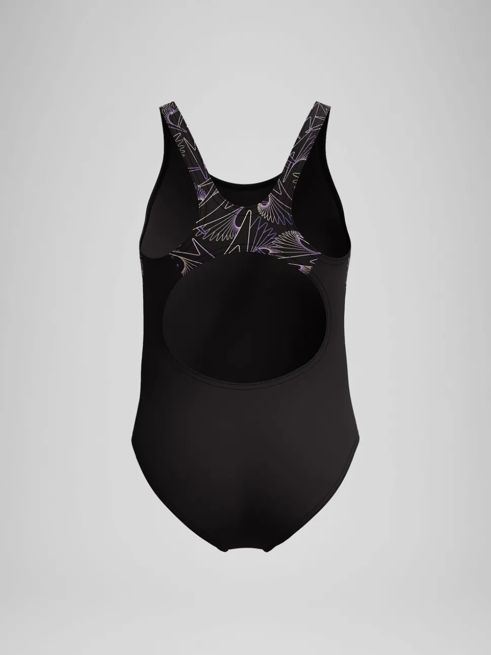 Speedo Black Hyperboom Splice Muscleback Swimsuit
