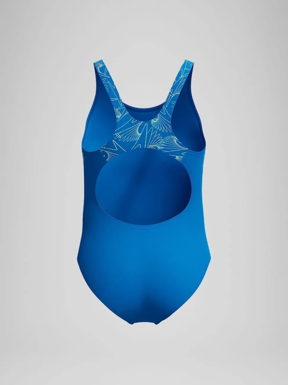 Speedo Blue Hyperboom Splice Muscleback Swimsuit