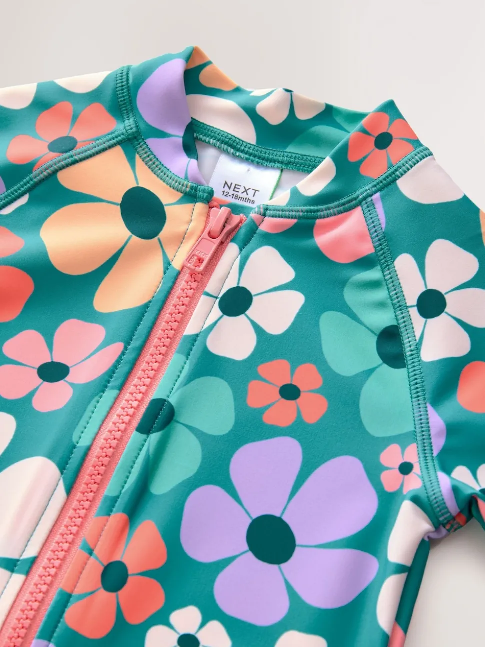 Stampy Floral Sunsafe Swimsuit (3mths-10yrs)