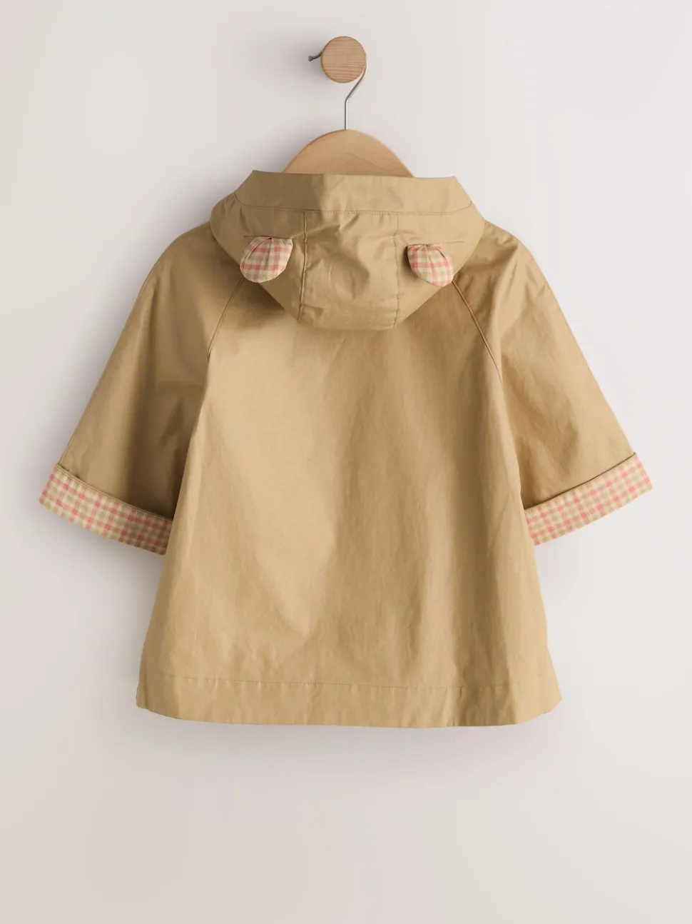 Stone Shower Resistant Hooded Trench Coat (3mths-7yrs)