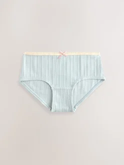 Stripe Pink Texture Hipsters 5 Pack (2-16yrs)