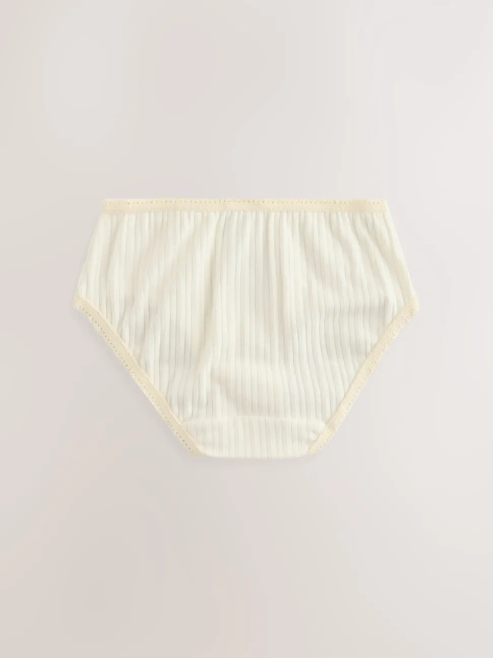 Stripe/Plain Texture Briefs 5 Pack (1.5-16yrs)
