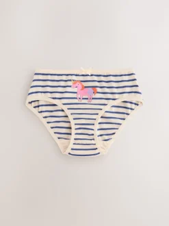 Stripe Unicorn Briefs 7 Pack (1.5-12yrs)