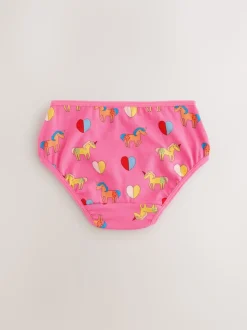 Stripe Unicorn Briefs 7 Pack (1.5-12yrs)