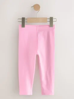 Sugar Pink Plain Leggings (3mths-7yrs)