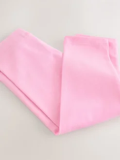 Sugar Pink Plain Leggings (3mths-7yrs)