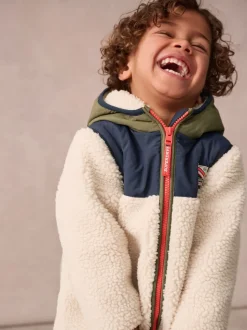 Superdry Beige Sherpa Snowsuit