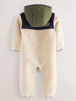 Superdry Beige Sherpa Snowsuit